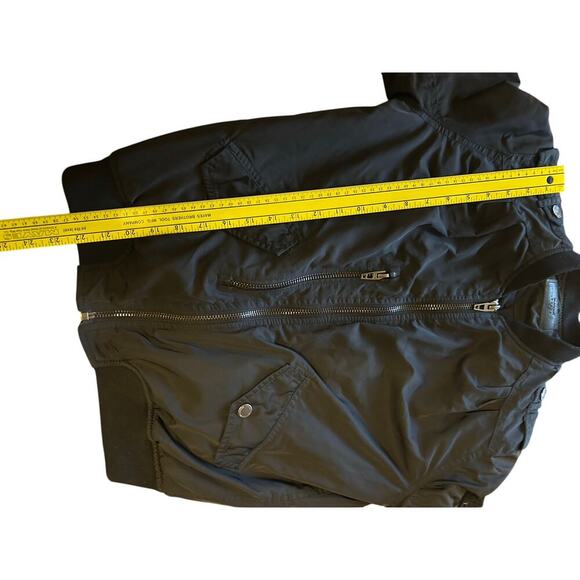 BLANKNYC Black Nylon Insulated Bomber Jacket Coat Size XS - Picture 9 of 9
